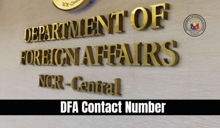 DFA Contact Number